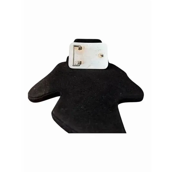 Vintage Belt Buckle Faux Silver with Flower Etching Unbranded 3 1/4 x 2” - Picture 6 of 7